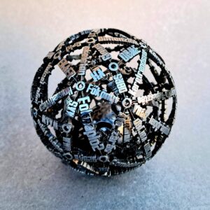 Mokume gane medál